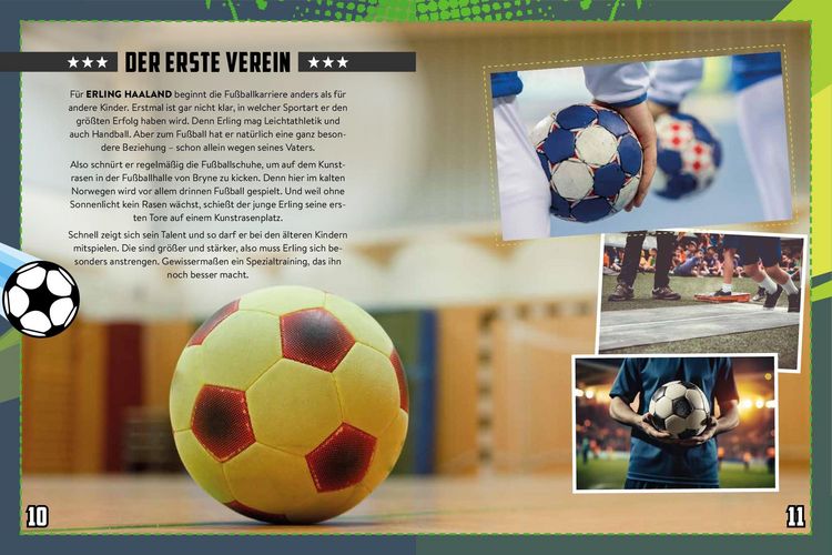 Produktbild: Werde wie ... Erling Haaland | Mit Poster