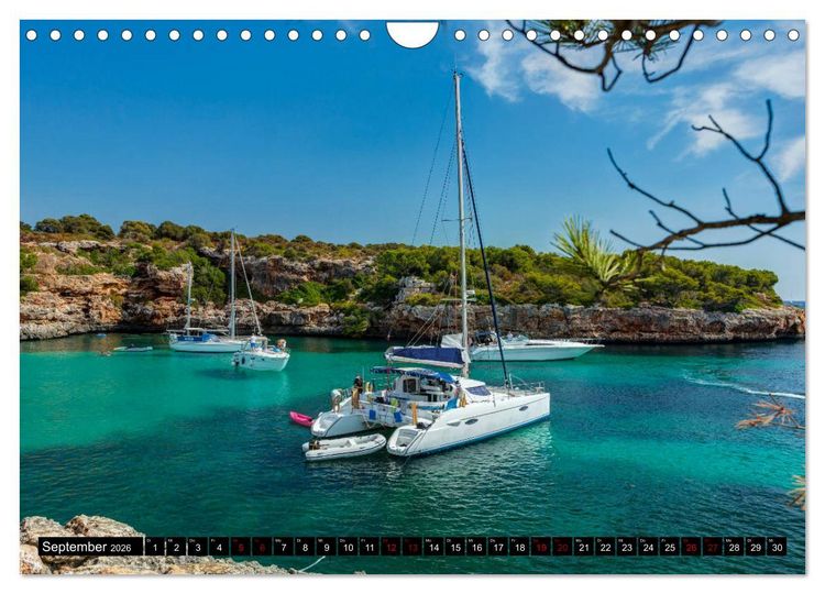 Produktbild: Mallorca - Ahoi (Wandkalender 2026 DIN A4 quer), CALVENDO Monatskalender