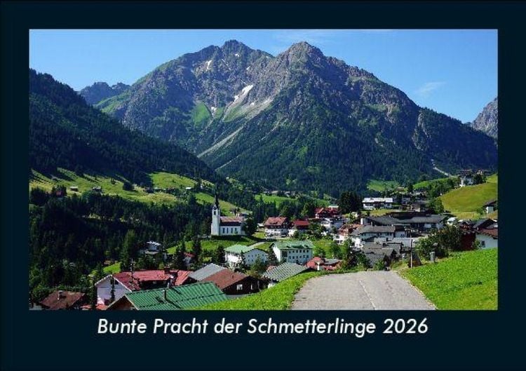 Produktbild: Bunte Pracht der Schmetterlinge 2026 Fotokalender DIN A5