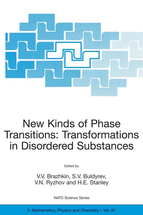 Produktbild: New Kinds of Phase Transitions: Transformations in Disordered Substances