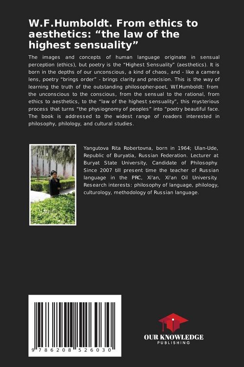 Produktbild: W.F.Humboldt. From ethics to aesthetics: "the law of the highest sensuality"