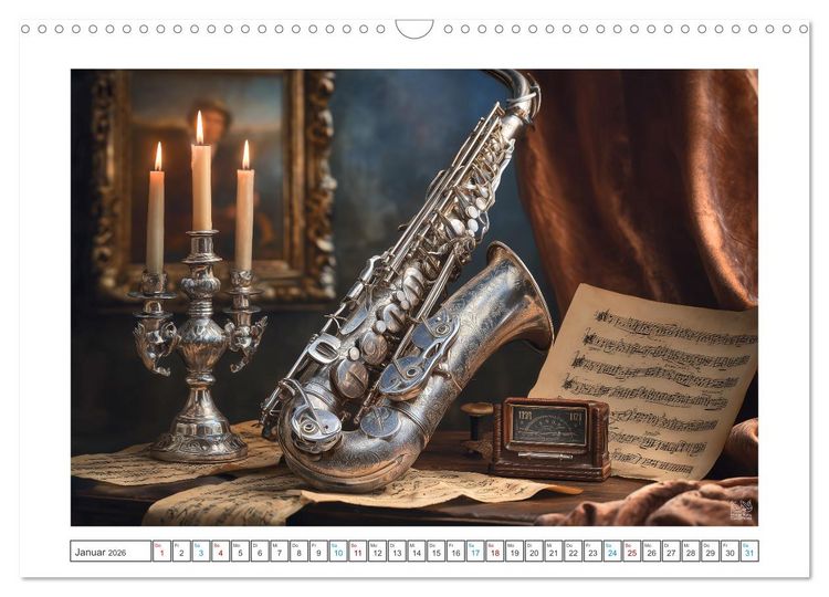 Produktbild: Klang der Ewigkeit (Wandkalender 2026 DIN A3 quer), CALVENDO Monatskalender