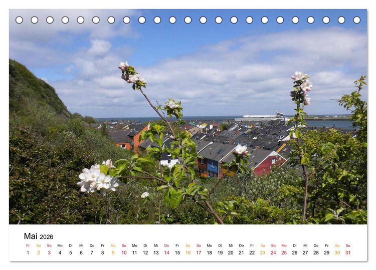 Produktbild: Helgoland Kalender (Tischkalender 2026 DIN A5 quer), CALVENDO Monatskalender
