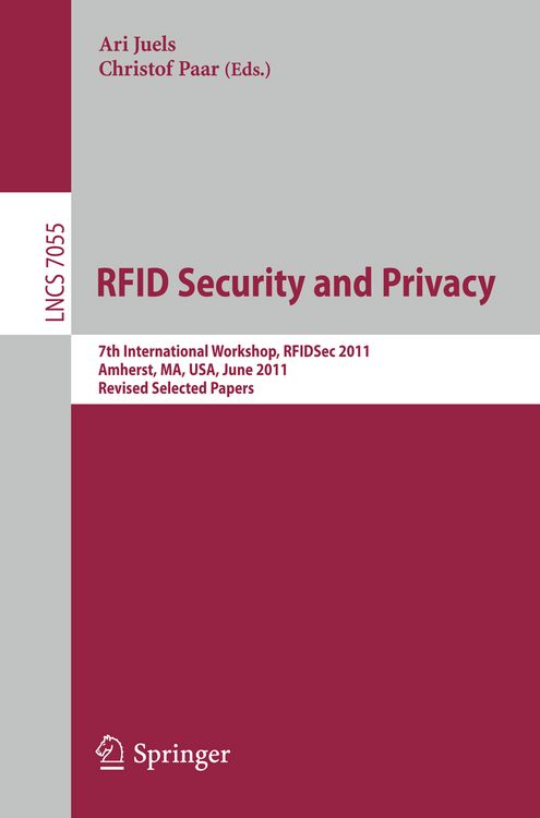 Produktbild: RFID Security and Privacy