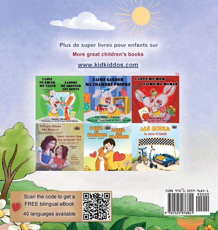 Produktbild: I am Thankful (French English Bilingual Children's Book)