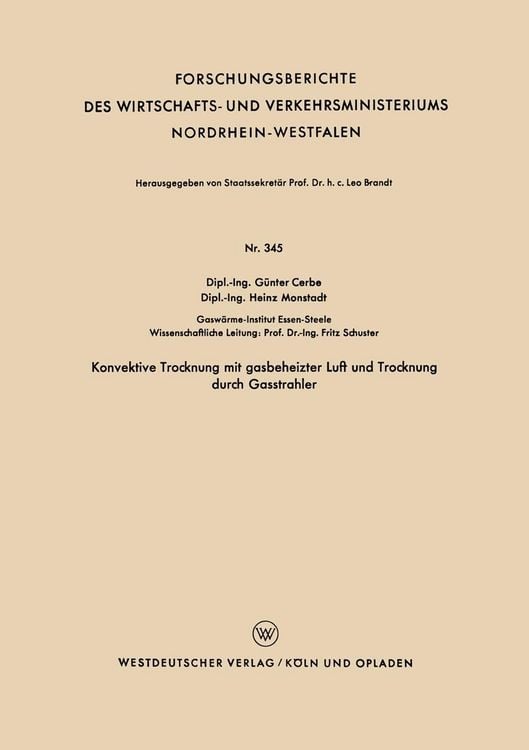 Produktbild: Konvektive Trocknung mit gasbeheizter Luft und Trocknung durch Gasstrahler