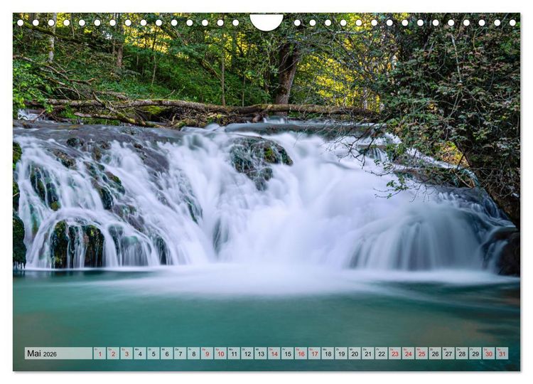 Produktbild: Unterwegs im Gro&szlig;en Lautertal (Wandkalender 2026 DIN A4 quer), CALVENDO Monatskalender