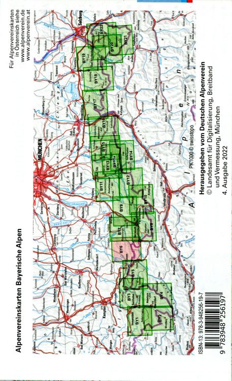 Produktbild: Ammergauer Alpen West, Hochplatte, Kreuzspitze