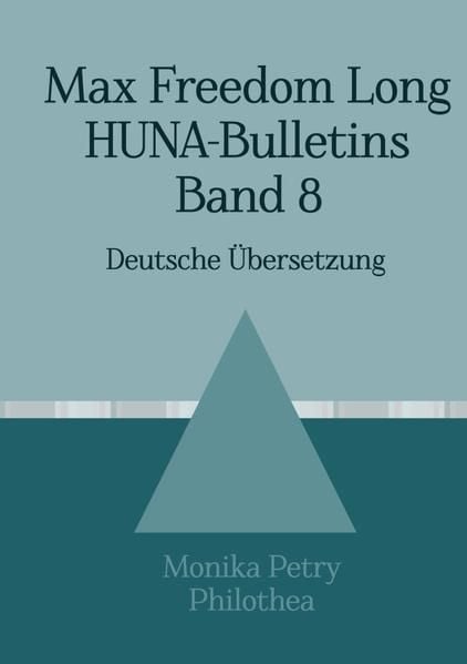 Produktbild: Max Freedom Long, HUNA-Bulletins, Band 8 (1955-1957)