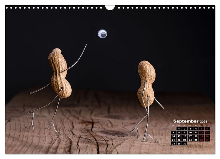 Produktbild: Erdnussm&auml;nnchen Geschichten. (Wandkalender 2026 DIN A3 quer), CALVENDO Monatskalender