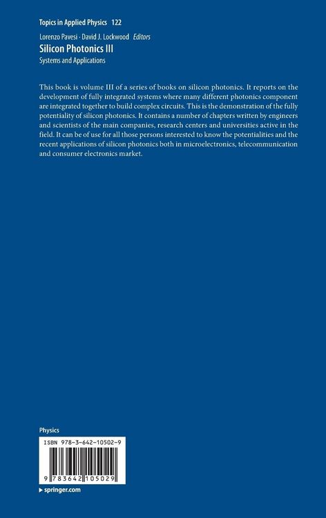 Produktbild: Silicon Photonics III