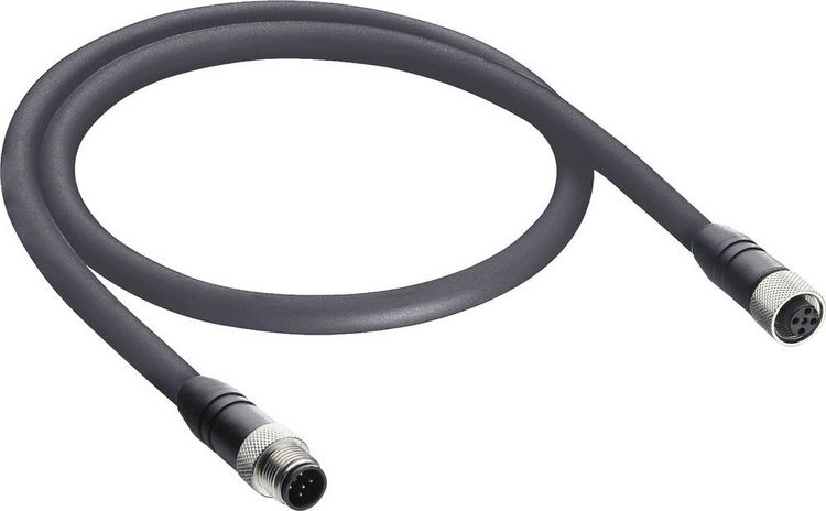 Produktbild: Belden 10965-1 Sensor-/Aktor-Datensteckverbinder, konfektioniert M12 Stecker, gerade, Buchse, gerade 1.00 m Polzahl Sensoren: 5 1 St.