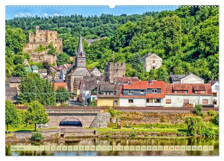 Produktbild: Bezauberndes Lahntal (hochwertiger Premium Wandkalender 2026 DIN A2 quer), Kunstdruck in Hochglanz