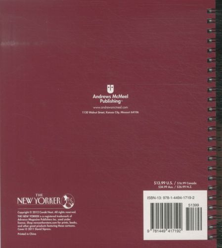 Produktbild: Cartoons from the New Yorker: 2013 Weekly Planner Calendar
