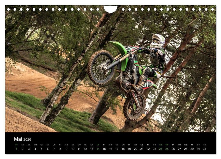 Produktbild: MX Ladies Kalender 2026 (Wandkalender 2026 DIN A4 quer), CALVENDO Monatskalender