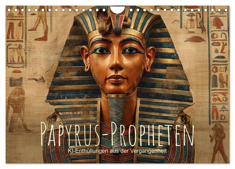 Produktbild: Papyrus-Propheten - KI-Enth&uuml;llungen aus der Vergangenheit (Wandkalender 2026 DIN A4 quer), CALVENDO Monatskalender