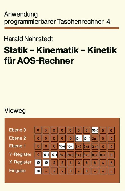 Produktbild: Statik - Kinematik - Kinetik f&uuml;r AOS-Rechner