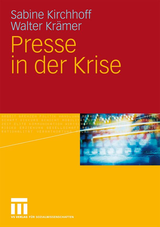 Produktbild: Presse in der Krise