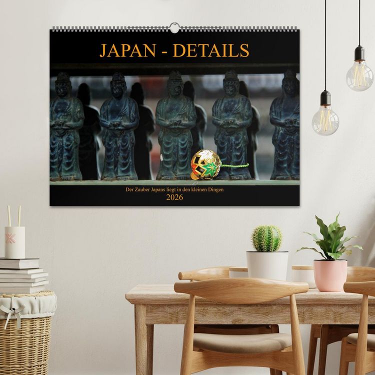 Produktbild: Japan - Details (Wandkalender 2026 DIN A2 quer), CALVENDO Monatskalender