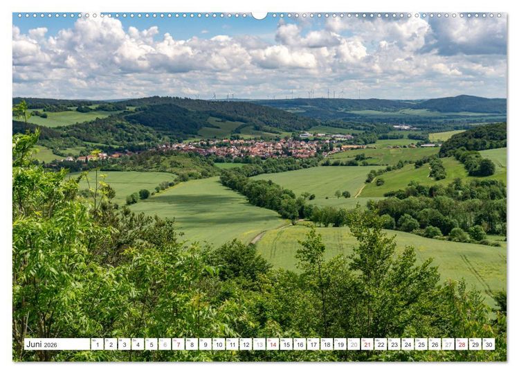 Produktbild: Deutsche Bundesl&auml;nder - Th&uuml;ringen (Wandkalender 2026 DIN A2 quer), CALVENDO Monatskalender