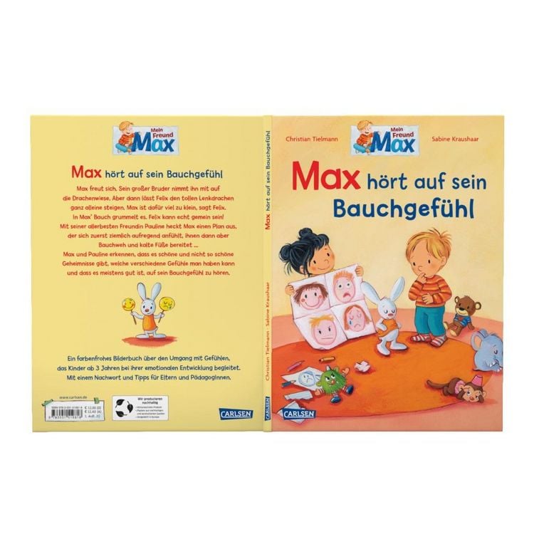 Produktbild: Max-Bilderb&uuml;cher: Max h&ouml;rt auf sein Bauchgef&uuml;hl