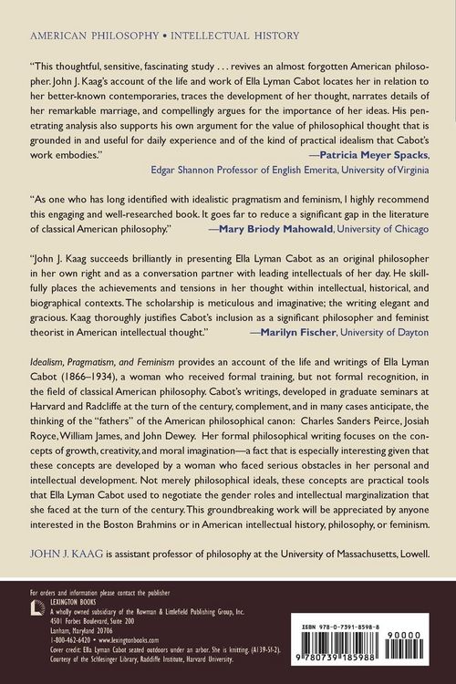Produktbild: Idealism, Pragmatism, and Feminism