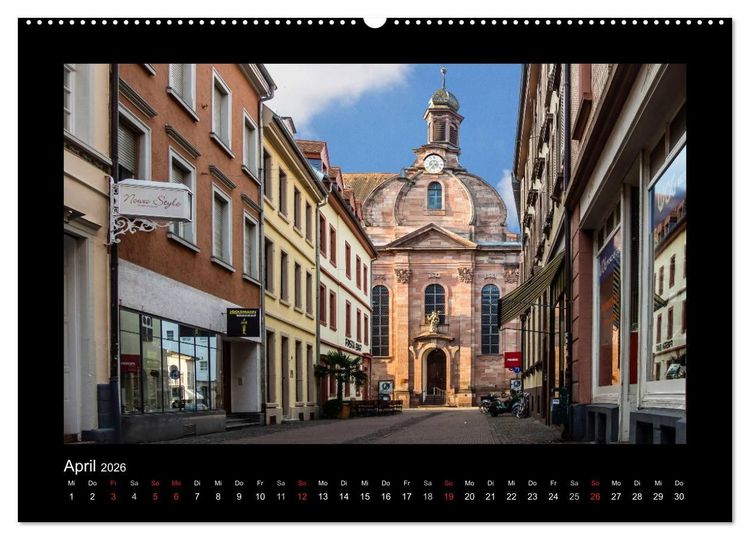 Produktbild: Heidelberg Views - Heidelberger Ansichten (Wandkalender 2026 DIN A2 quer), CALVENDO Monatskalender