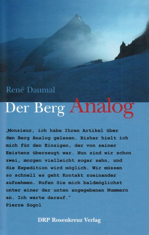 Produktbild: Der Berg Analog