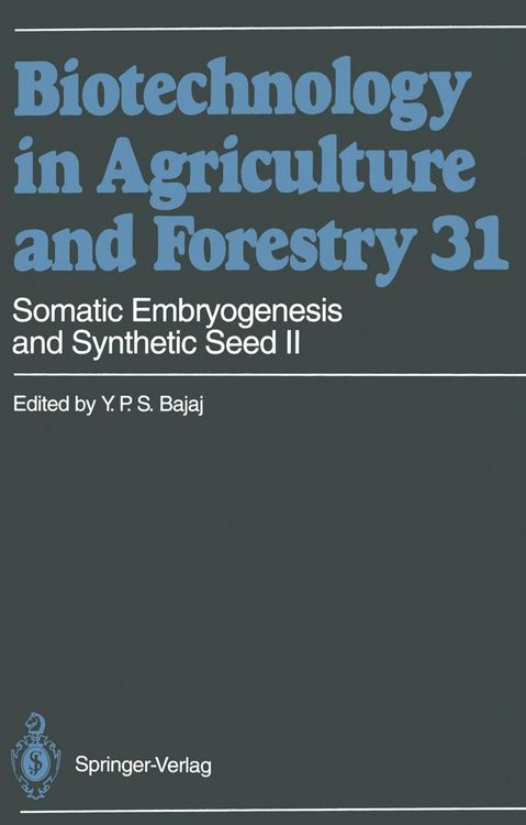 Produktbild: Somatic Embryogenesis and Synthetic Seed II