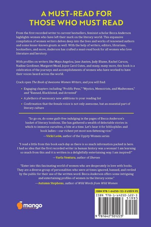 Produktbild: The Book of Awesome Women Writers