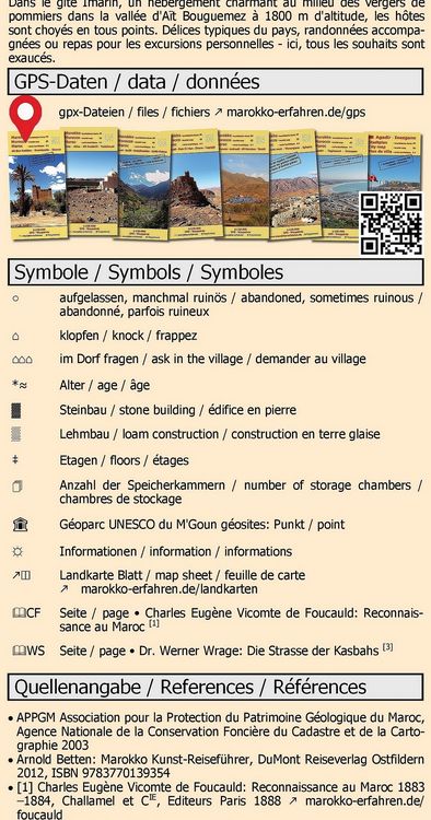 Produktbild: N10: A&iuml;t Bouguemez - M&rsquo;Semrir - Boumalne Dad&egrave;s - Kel&acirc;a M&rsquo;Gouna + Stra&szlig;e der Kasbahs III + GPS-Waypoints
