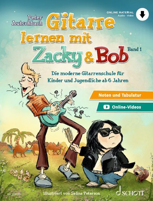 Produktbild: Gitarre lernen mit Zacky & Bob