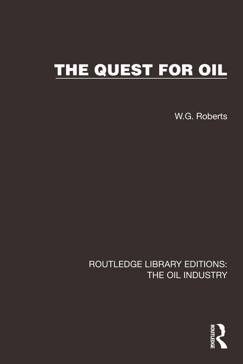 Produktbild: The Quest for Oil
