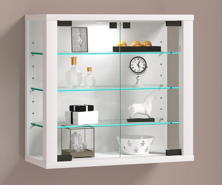 Produktbild: Wandvitrine H&auml;ngevitrine Glasvitrine Vitrosa S