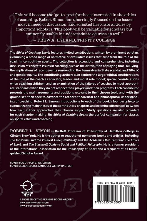 Produktbild: The Ethics of Coaching Sports