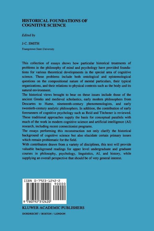 Produktbild: Historical Foundations of Cognitive Science