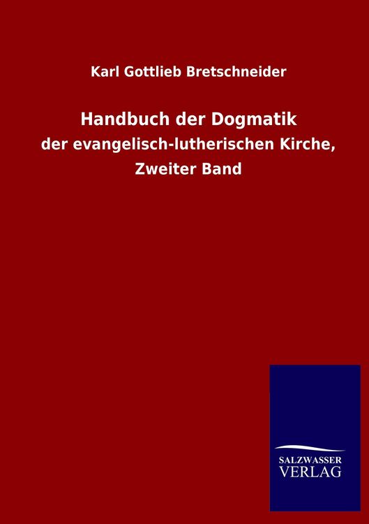 Produktbild: Handbuch der Dogmatik
