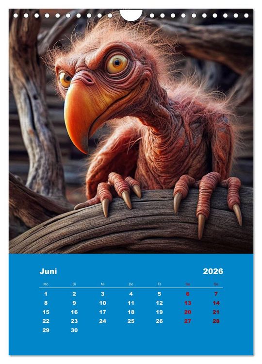 Produktbild: Waldo und Stefler (Wandkalender 2026 DIN A4 hoch), CALVENDO Monatskalender