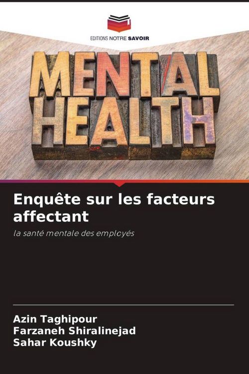 Produktbild: Enqu&ecirc;te sur les facteurs affectant