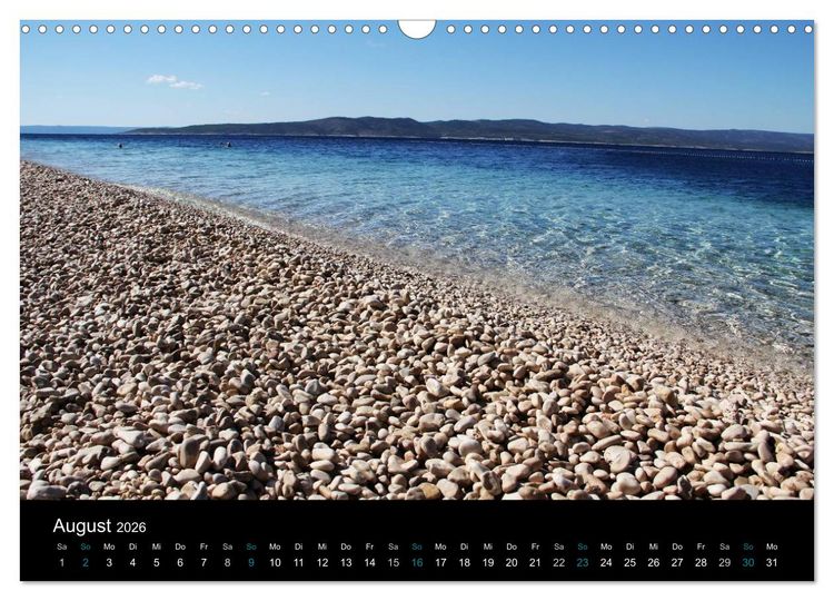 Produktbild: Kroatien (Wandkalender 2026 DIN A3 quer), CALVENDO Monatskalender