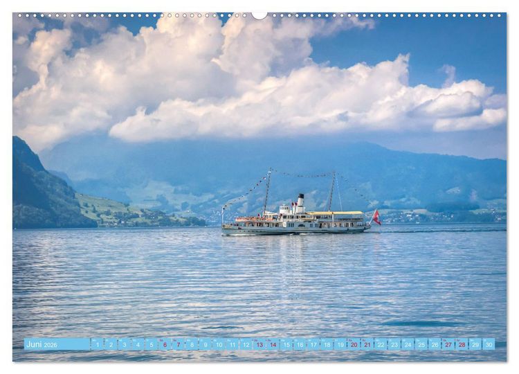 Produktbild: Vierwaldst&auml;ttersee (hochwertiger Premium Wandkalender 2026 DIN A2 quer), Kunstdruck in Hochglanz