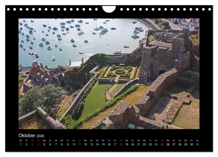 Produktbild: Kanalinseln 2026 (Wandkalender 2026 DIN A4 quer), CALVENDO Monatskalender