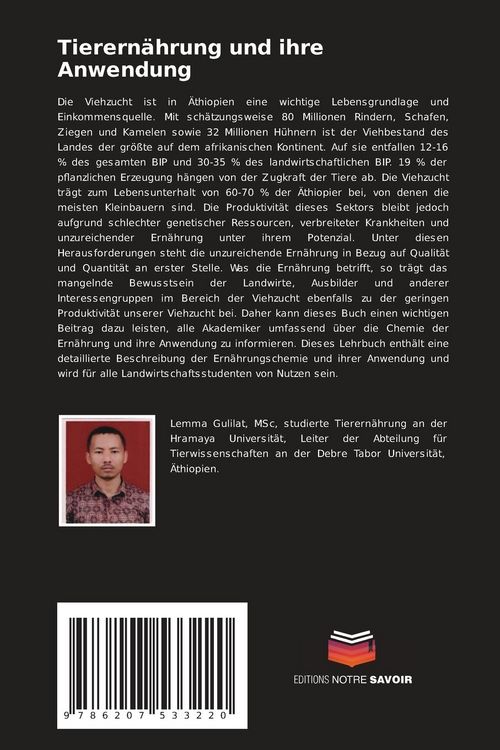 Produktbild: Tierern&auml;hrung und ihre Anwendung