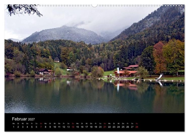 Produktbild: Unterw&ouml;ssen im Chiemgau - Luftkurort und mehr (Wandkalender 2027 DIN A2 quer), CALVENDO Monatskalender