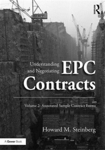 Produktbild: Steinberg, H: Understanding and Negotiating EPC Contracts, V