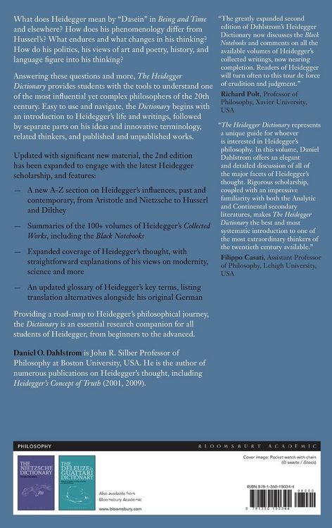 Produktbild: The Heidegger Dictionary