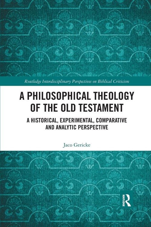 Produktbild: A Philosophical Theology of the Old Testament