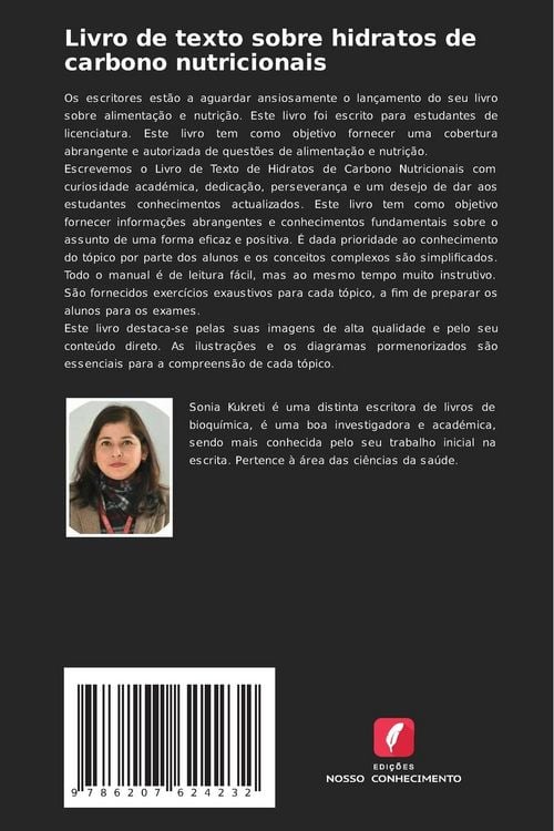 Produktbild: Livro de texto sobre hidratos de carbono nutricionais