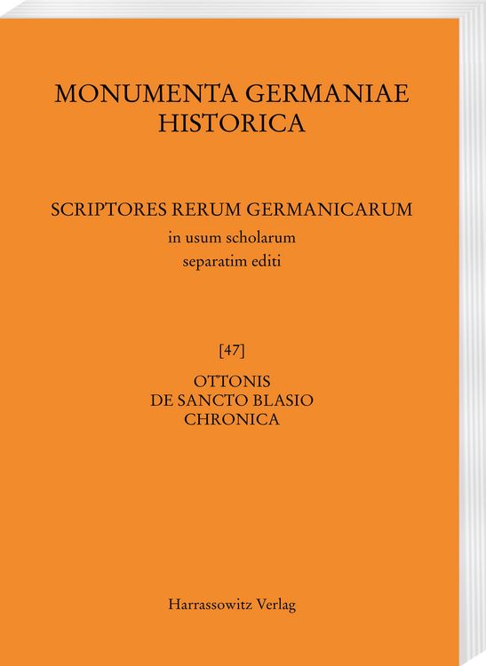 Produktbild: Ottonis de Sancto Blasio Chronica