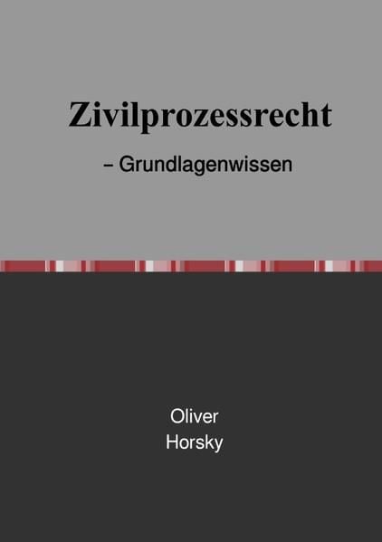 Produktbild: Zivilprozessrecht &ndash; Grundlagenwissen